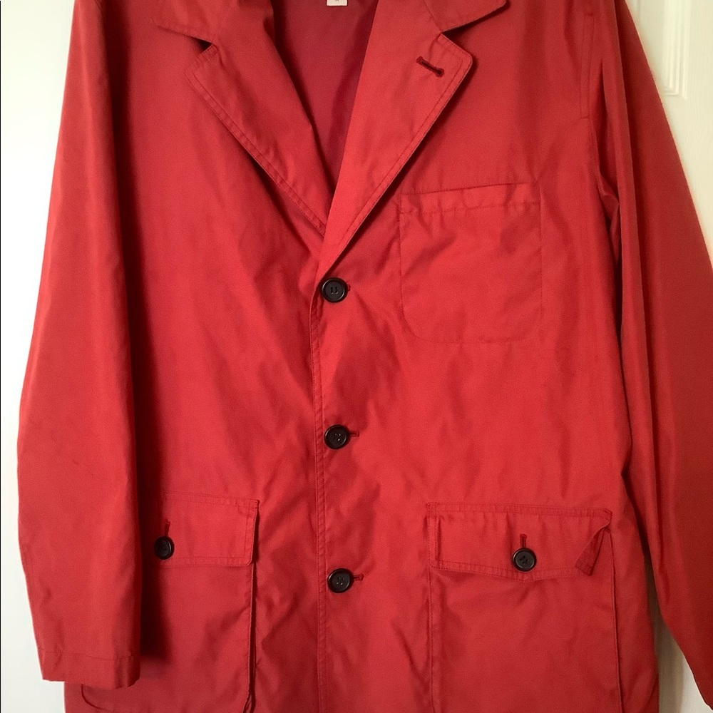 Norm Thompson red jacket medium